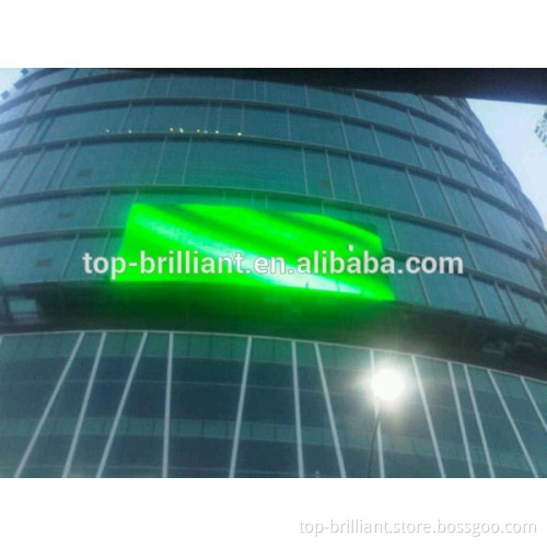 high brightness transparent led net screen